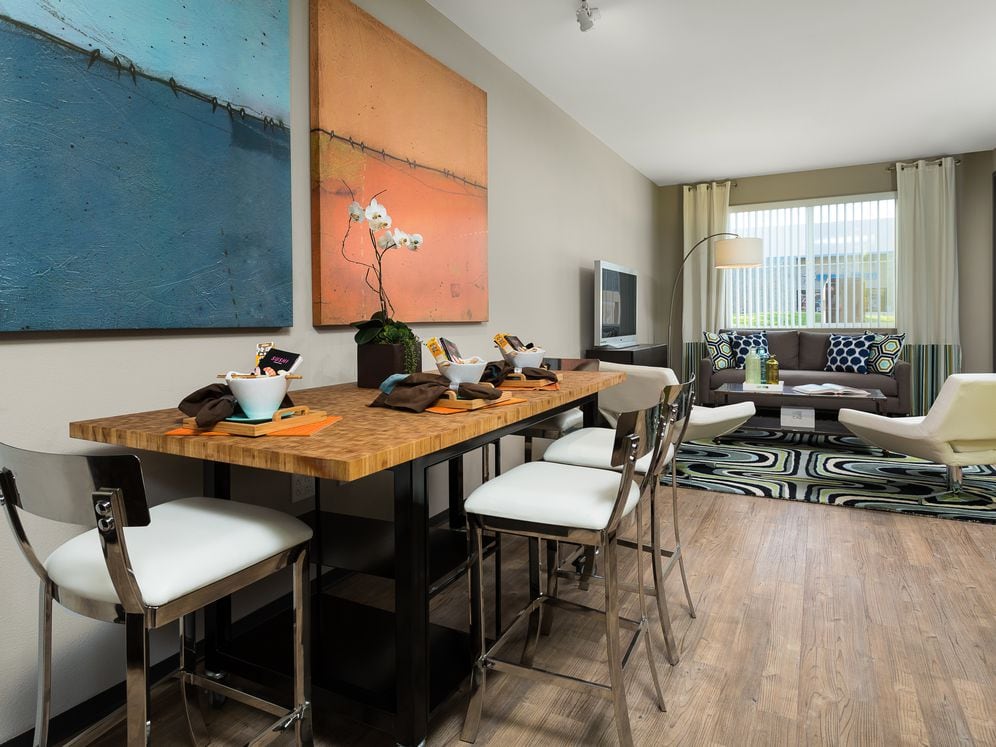 Phase II Urban Dining Area and Living Room