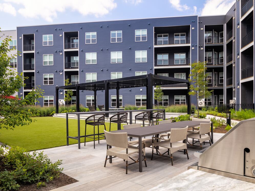 Building 100 Courtyard