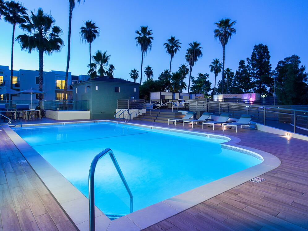 Swimming pool and sundeck