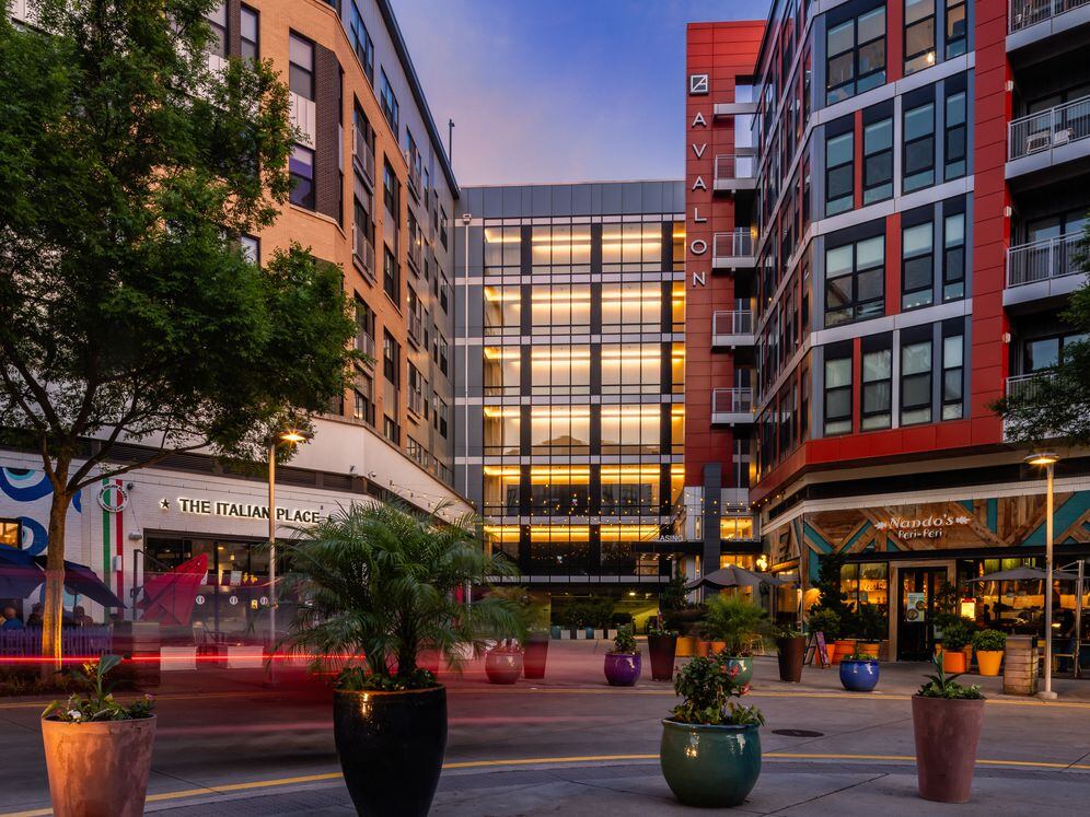 Building exterior and retail