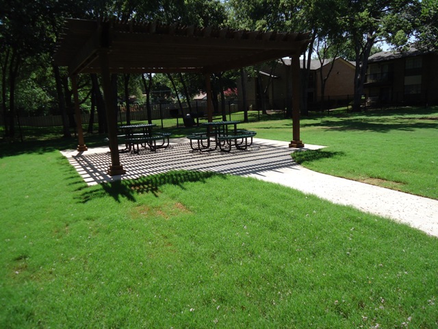 Private pet park...