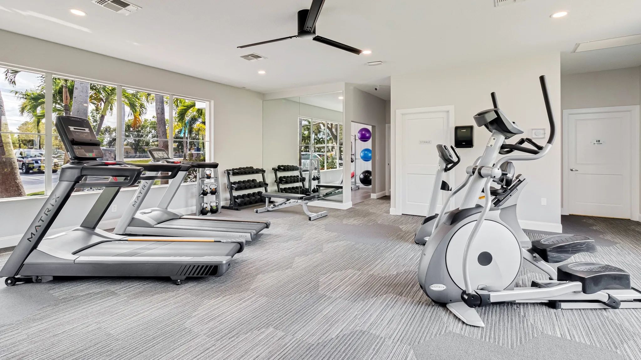 Get a full workout in our state-of-the-art fitness center.