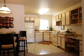 Large Kitchen & Built in Desk & Shelving