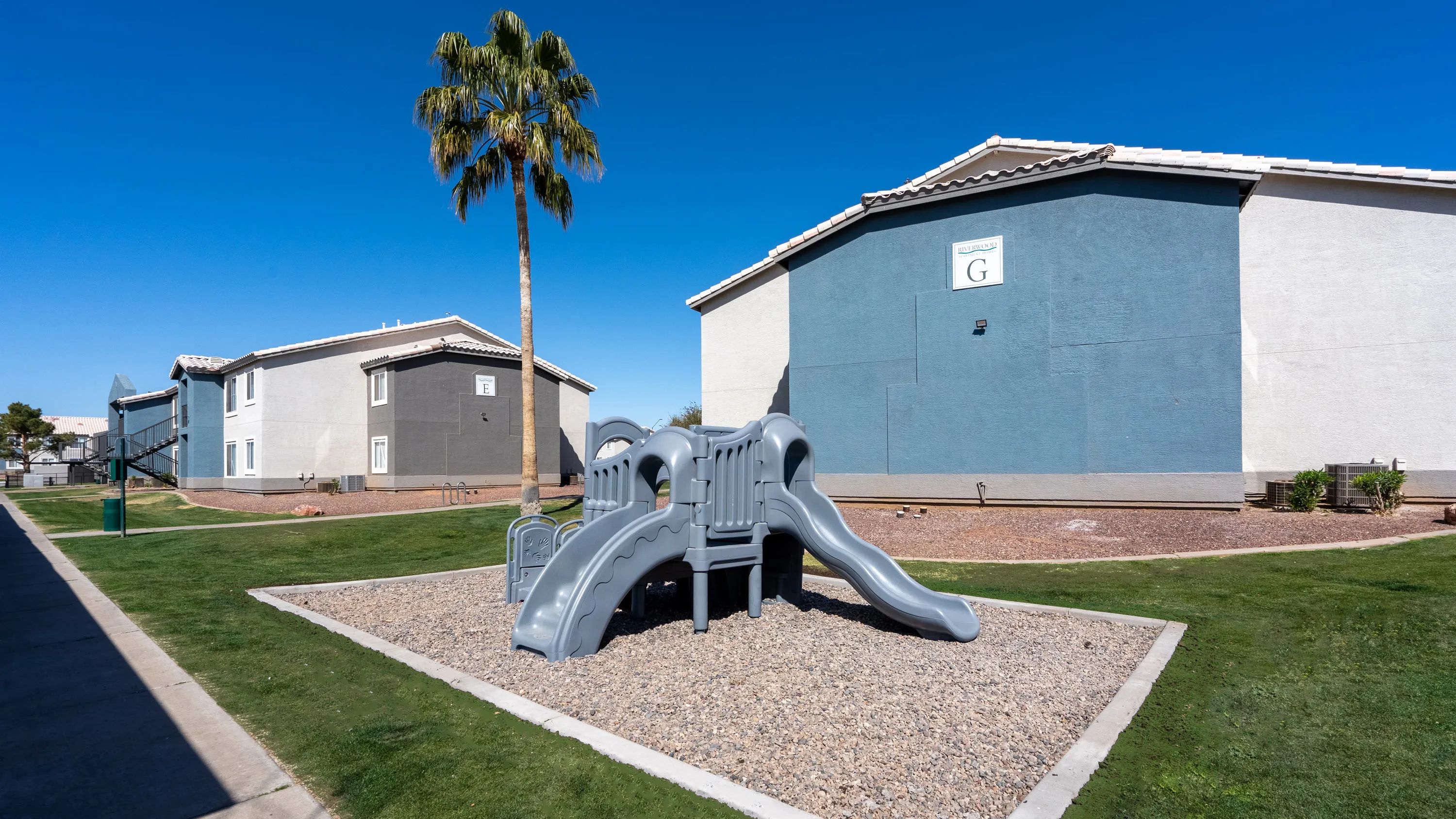 Let the kids run free at our on-site playground, where fun and fresh air create unforgettable childhood moments.