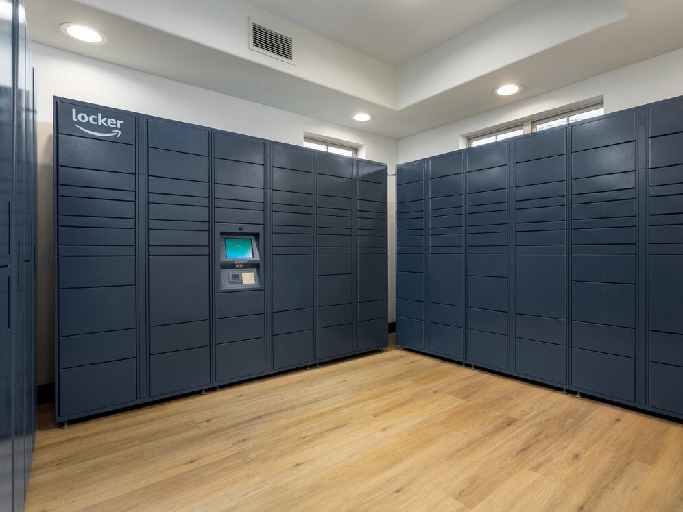 Amazon Hub Package Lockers