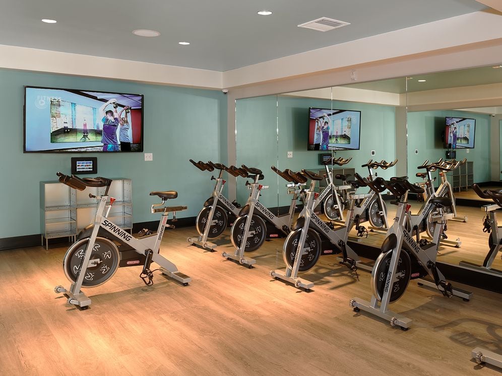 Phase I Flex Studio with Spin Bikes and Fitness on Demand Programming