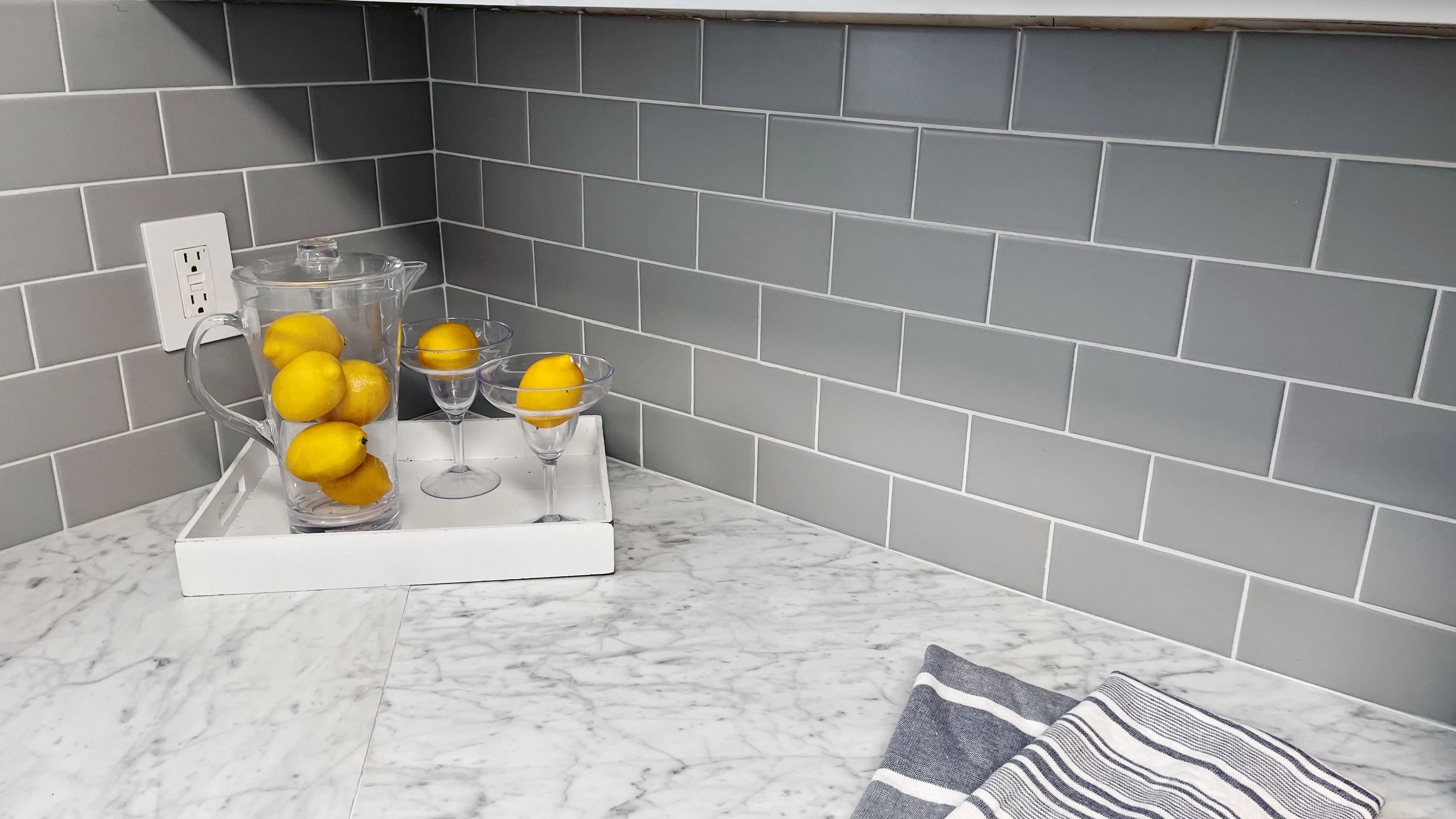 Elevate your culinary haven with our signature touch – every kitchen adorned with a sophisticated subway tiled backsplash, marrying timeless elegance with contemporary style.