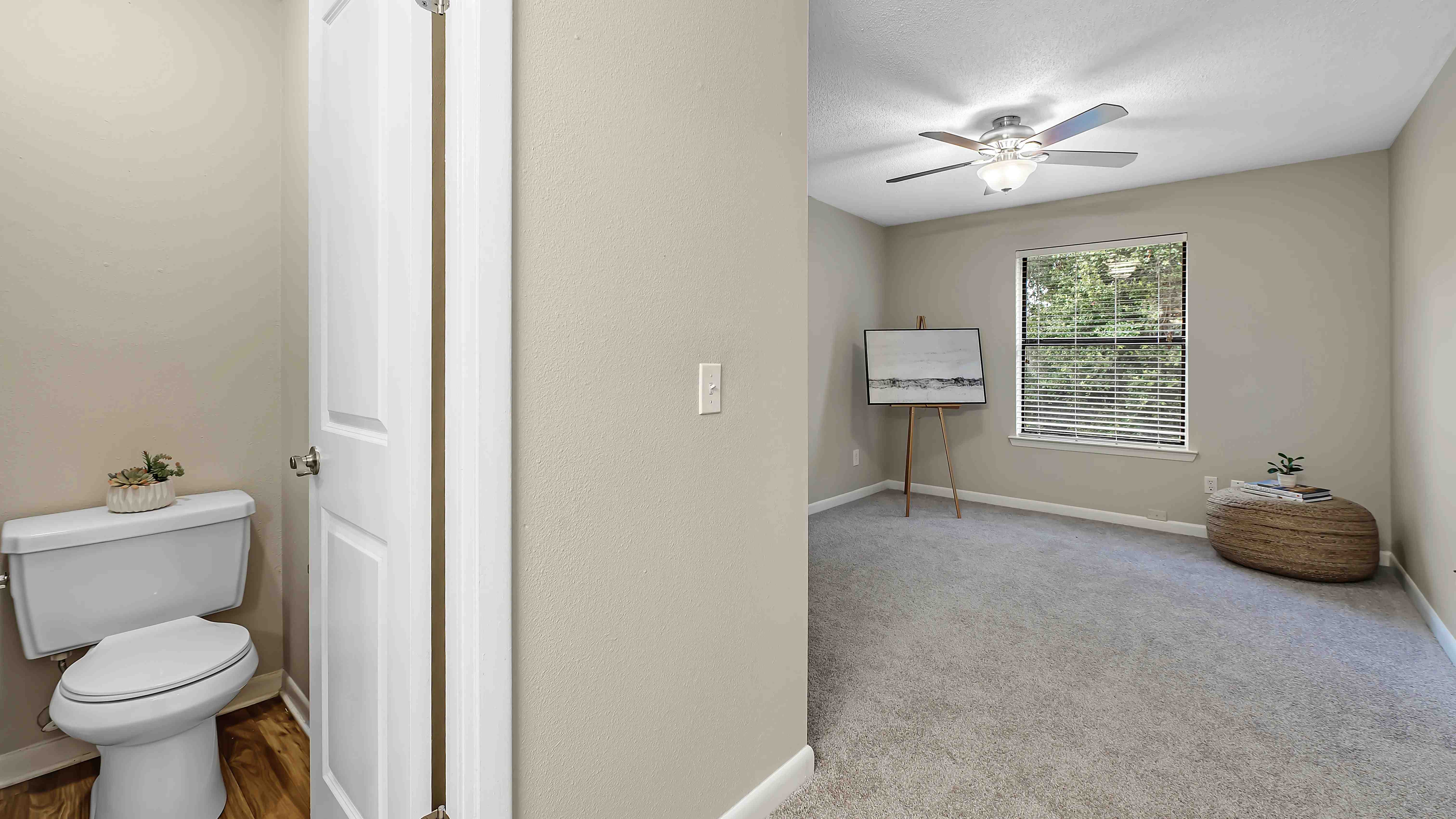 Luxuriate in spacious master suites, each boasting exclusive private bathrooms for ultimate luxury. 