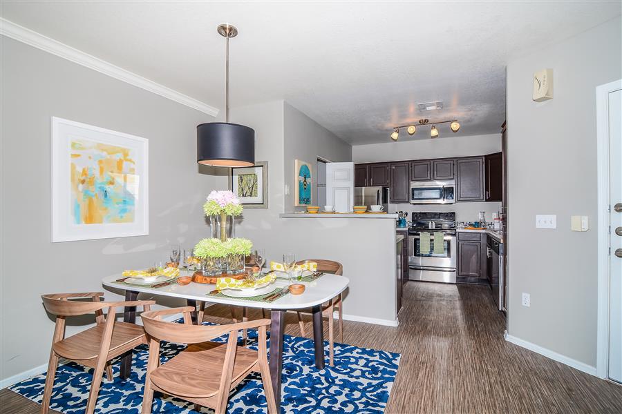 Open Concept Kitchen and Dining Room