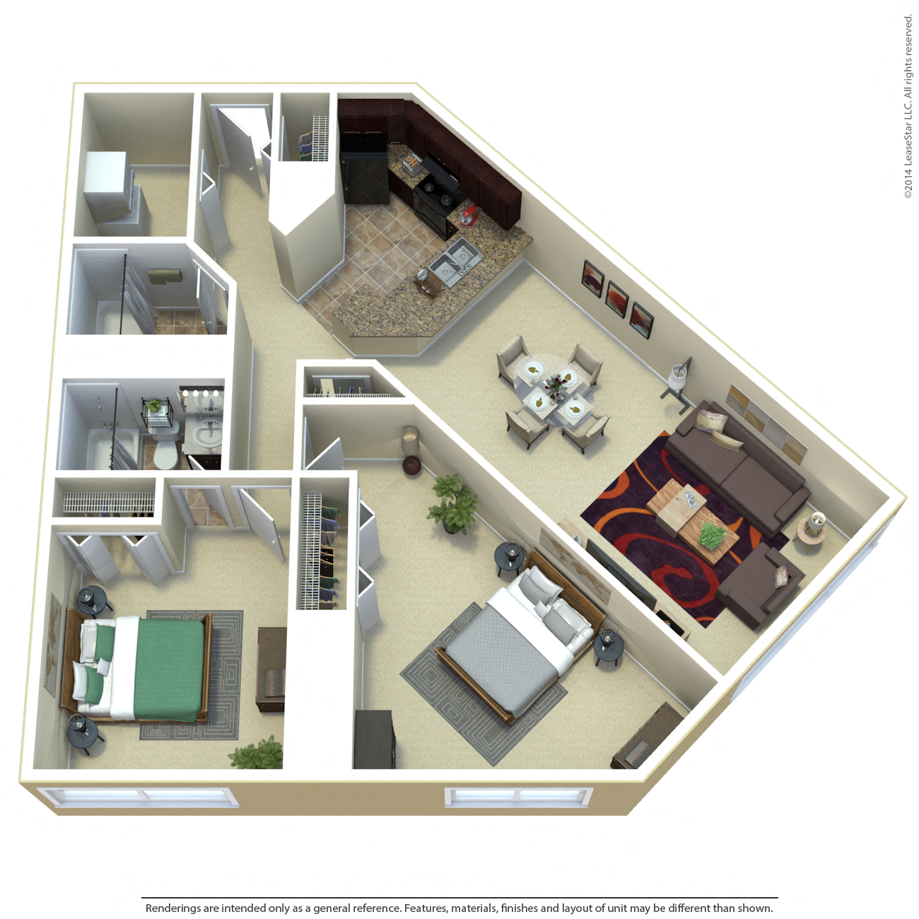 The Apartments at Charles Plaza Image 2