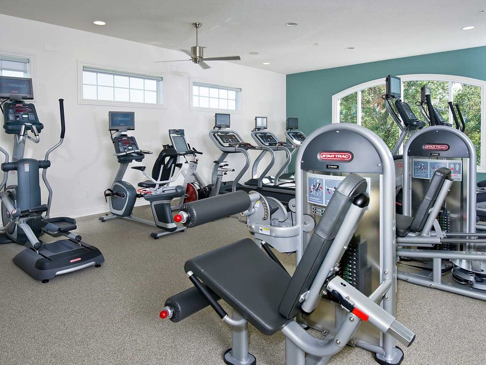 Fitness Center with Cardio Equipment