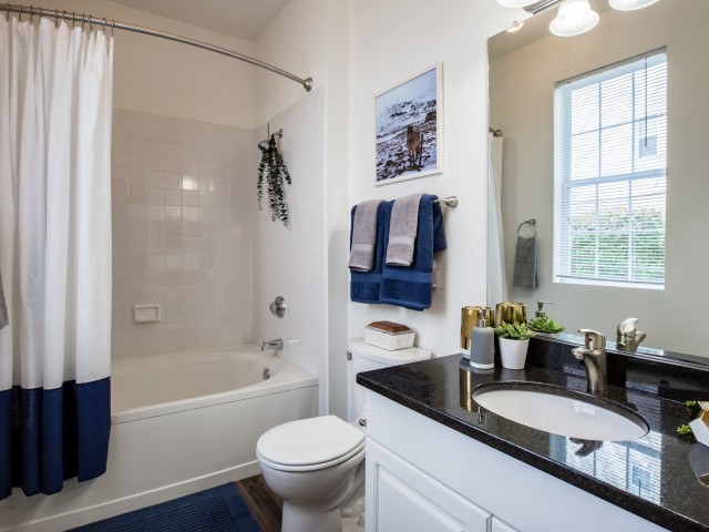 Spa-like baths...It's the little things that matter