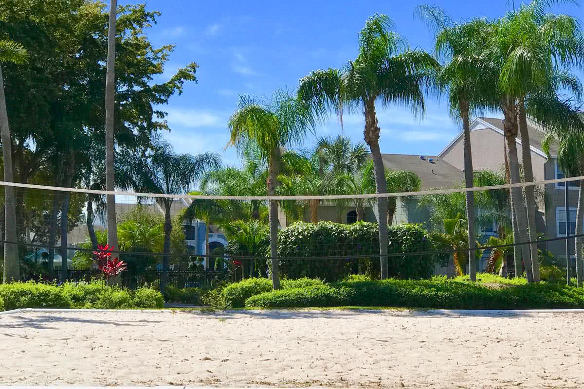 Start a friendly game of volleyball with your neighbors on our beach-style sand volleyball court.