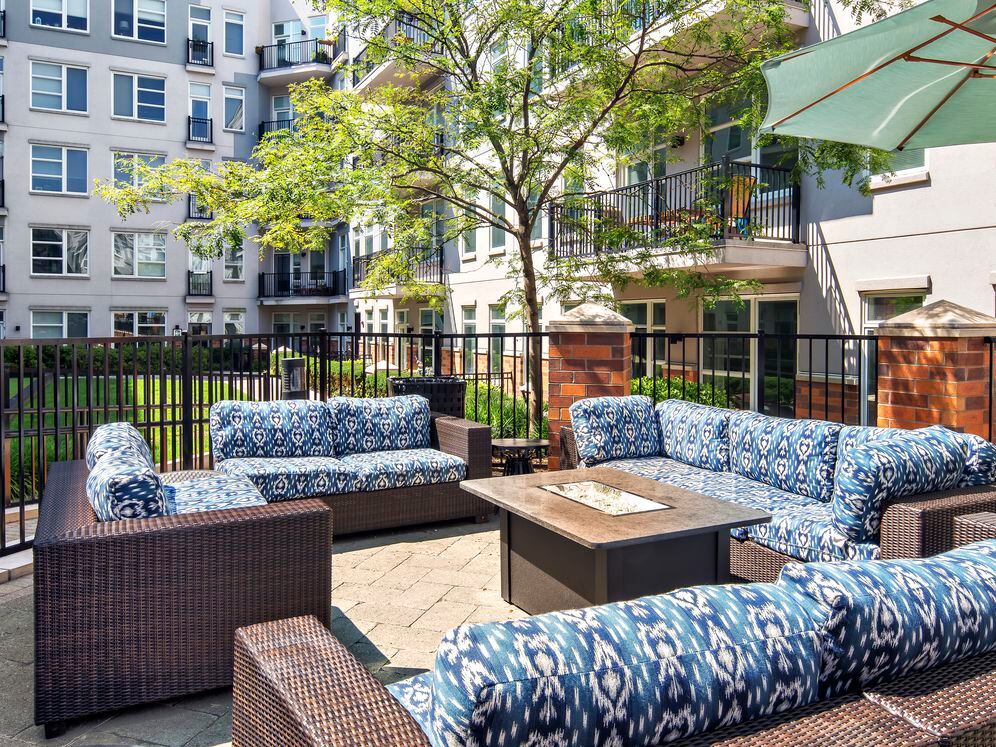 Courtyard with Fire Pit