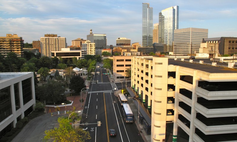 Downtown White Plains is only 2 1/2 miles away