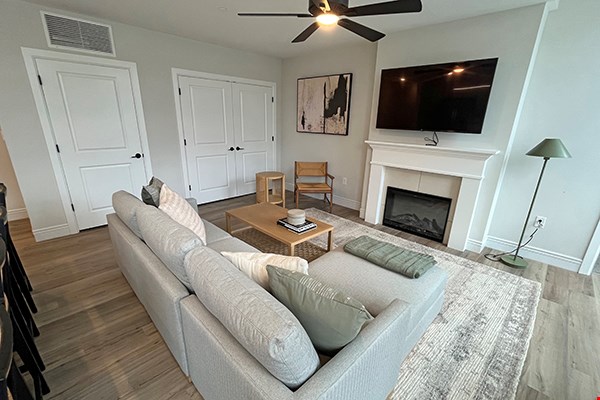 Model A2 - Living Room | Residences at 55