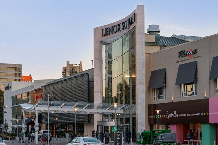 Spend the day shopping at Lenox Square Mall