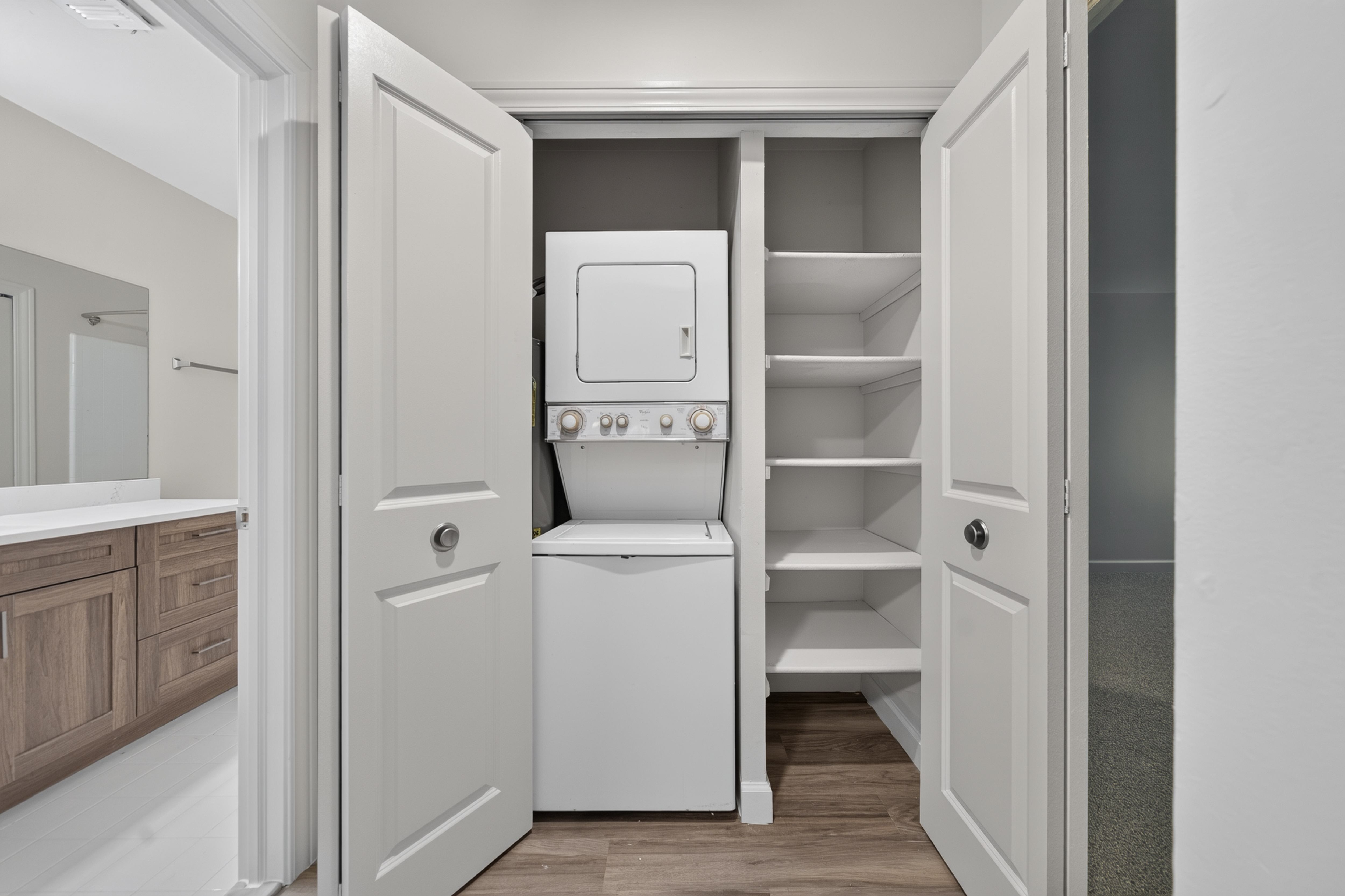 In-unit laundry at Park Lane Apartments in Southfield, MI.