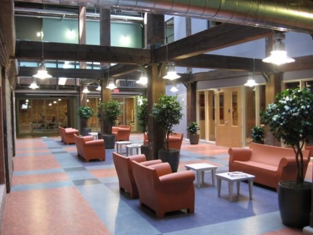 Lower Level Common Area in 7 Story Atrium