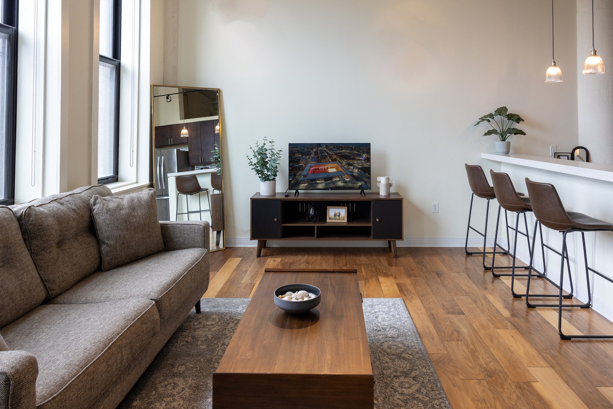 Model living room