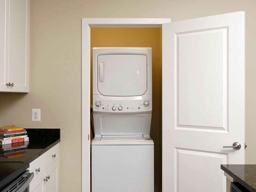 In-unit washer and dryer