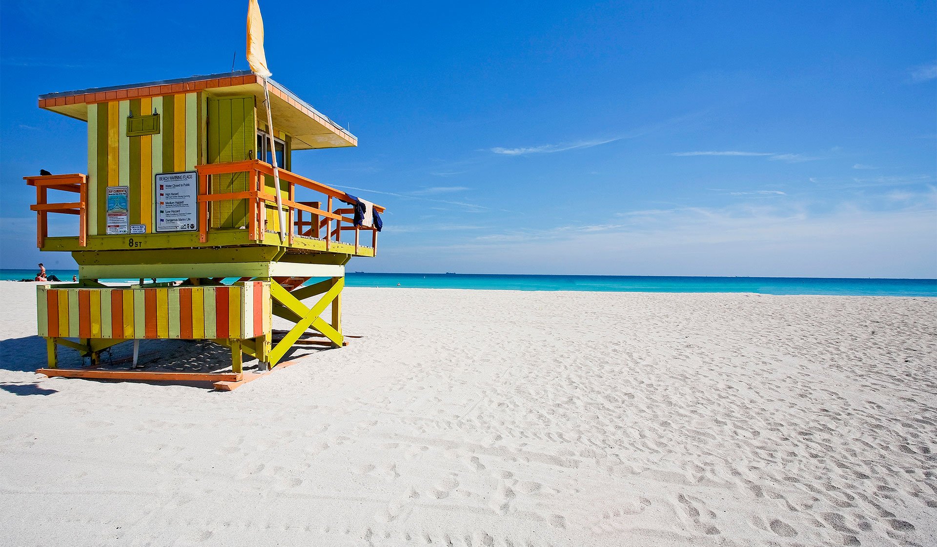 Located just steps from the beach