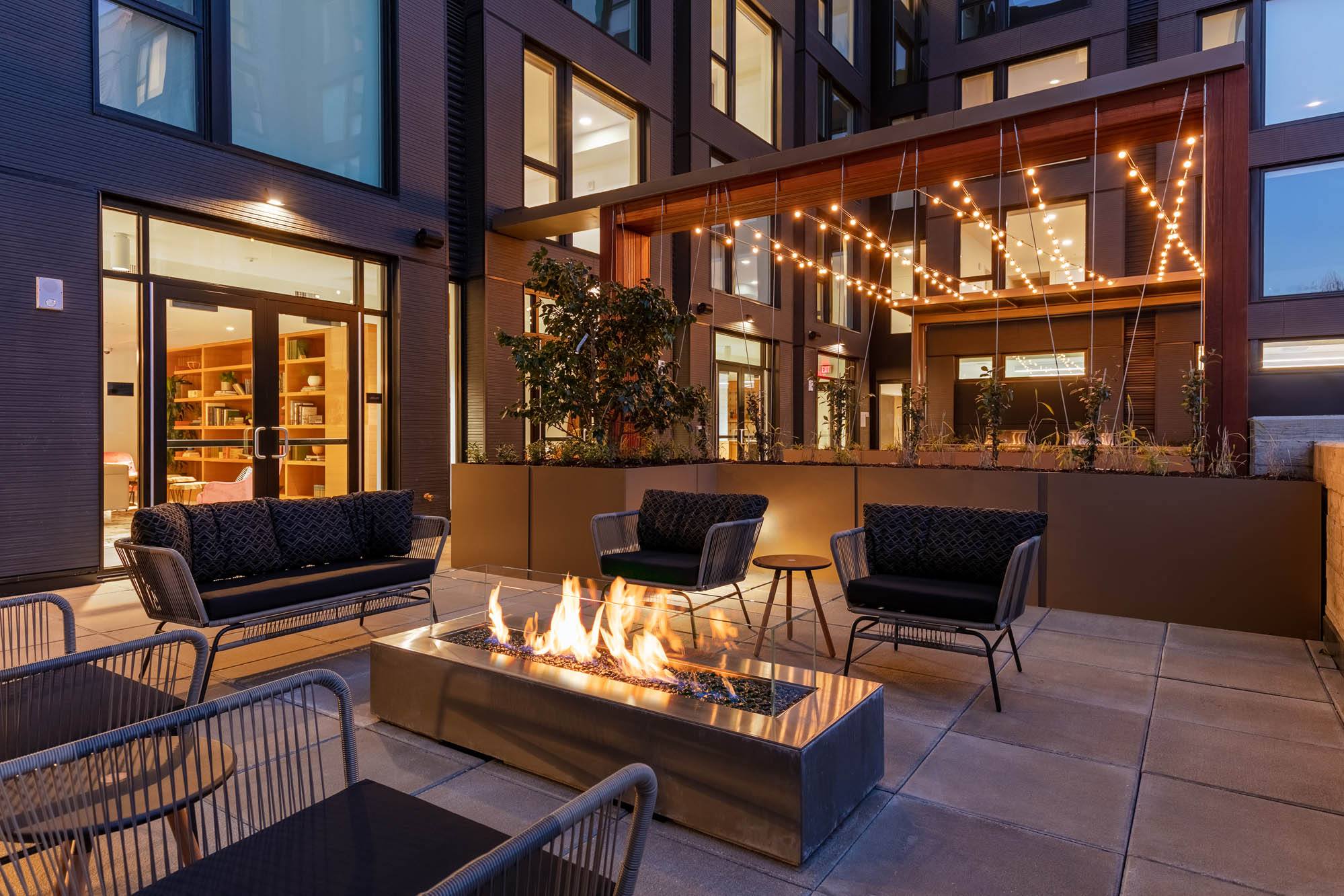 Courtyard Fire Pit