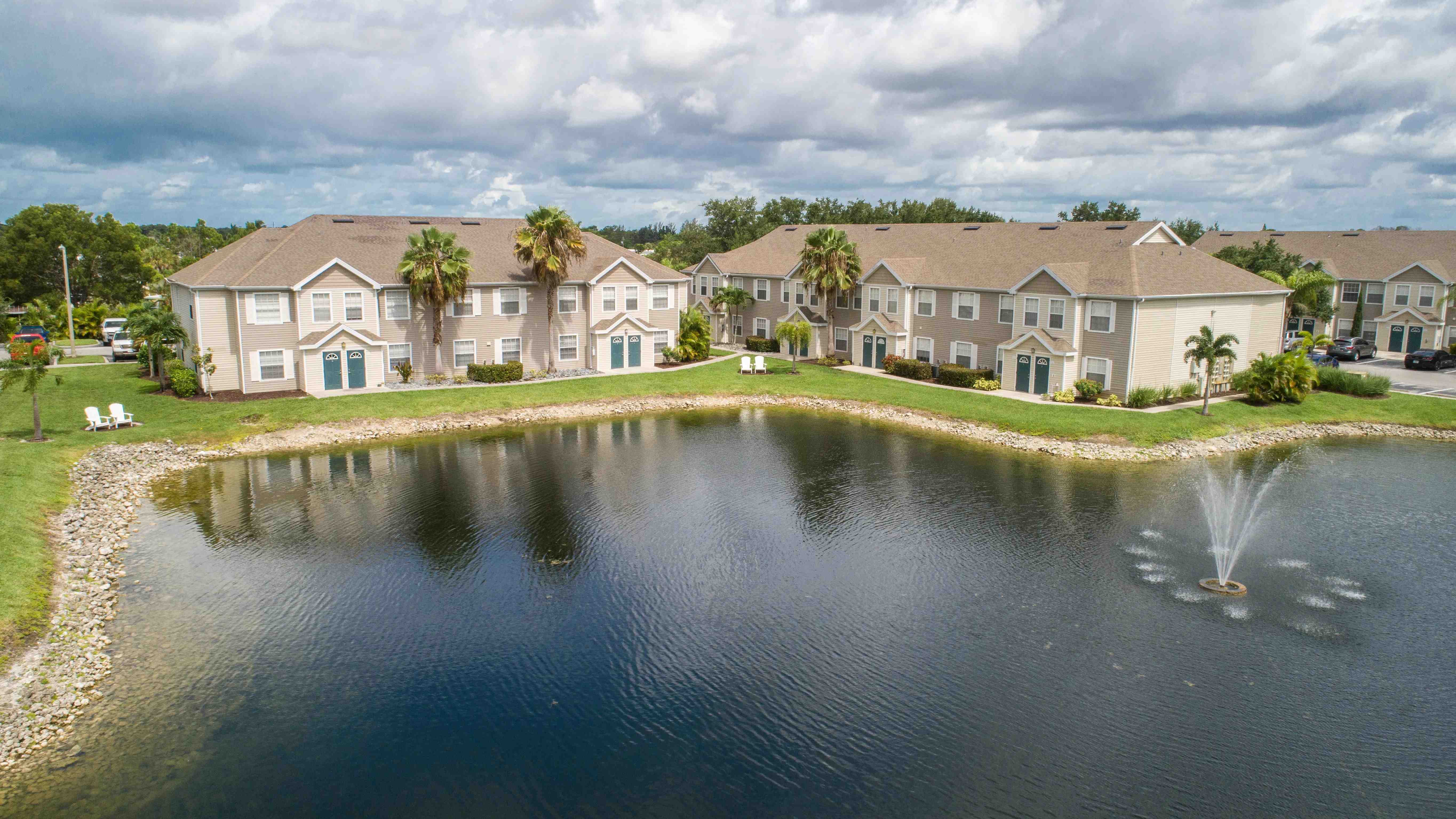 Embrace tranquil lakeside living with peaceful lake views at Meadow Lakes. 