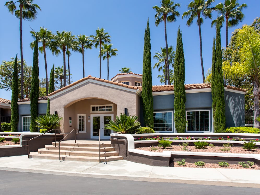 Leasing center entrance