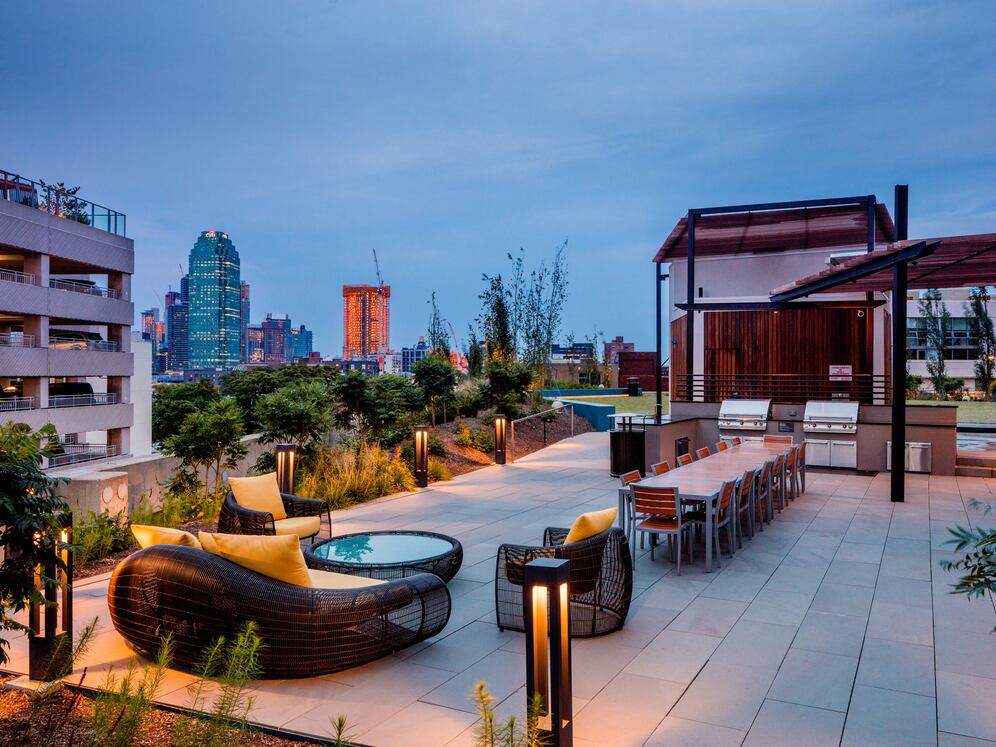 Rooftop terrace