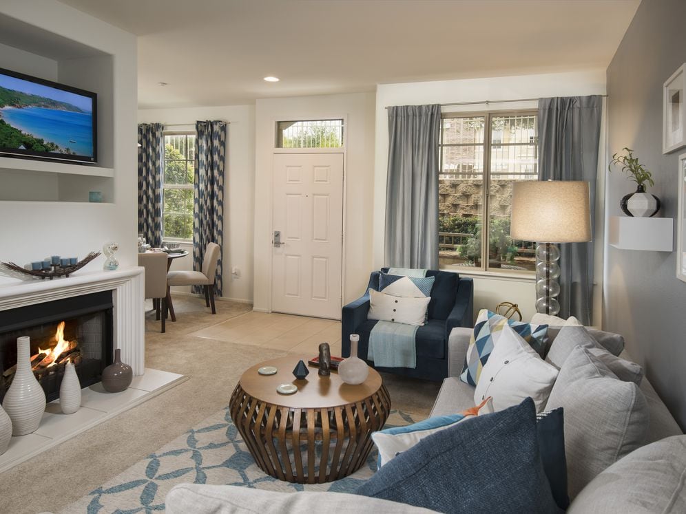 Classic Package I living room with carpet