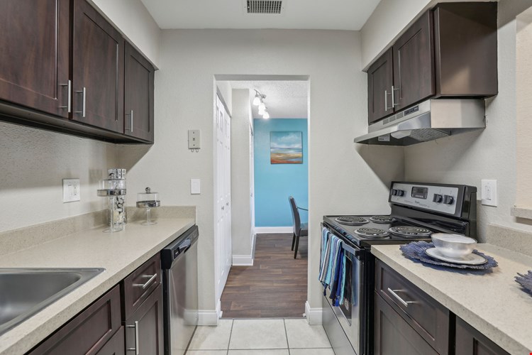 Galley Style Kitchen