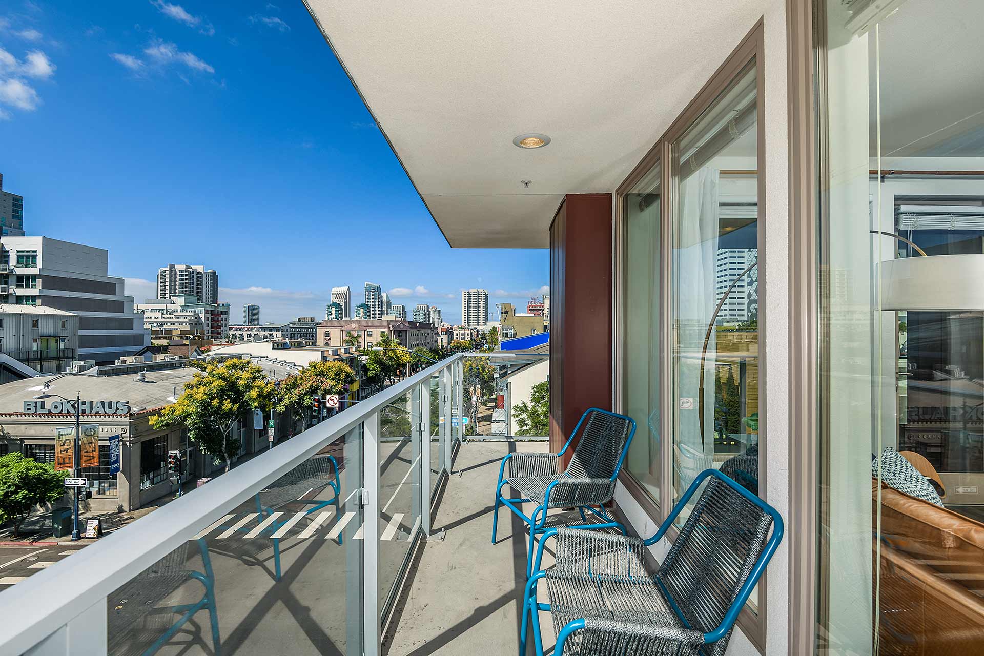 Large Private Balconies