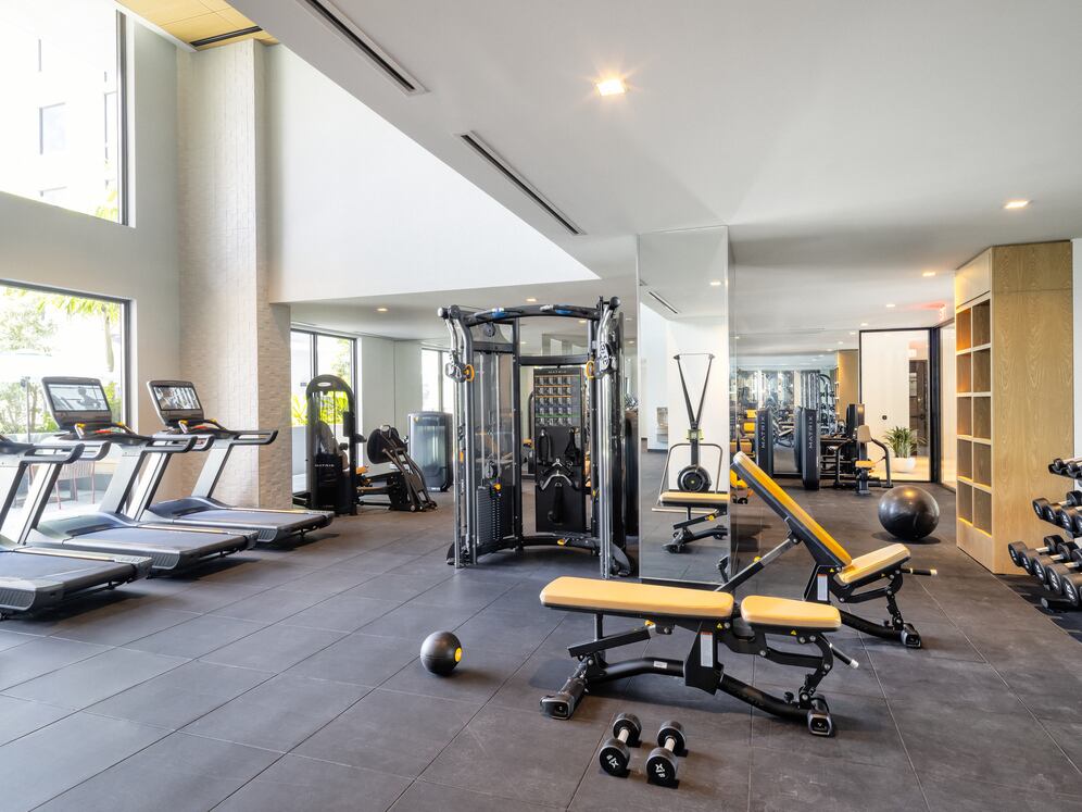 State-of-the-art fitness center