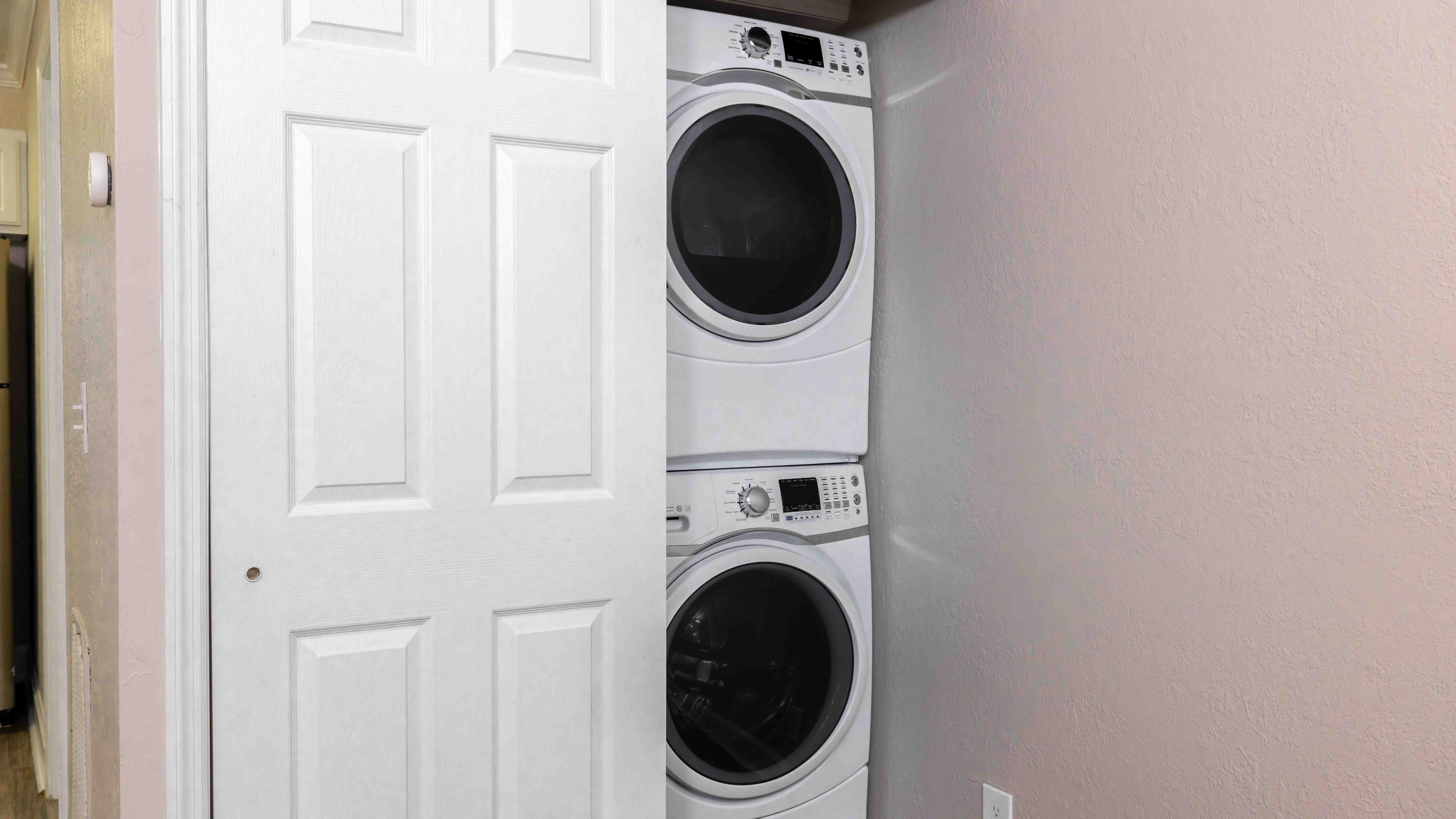 Embrace modern convenience with a full-size washer and dryer available for every apartment home at Boca Winds. 