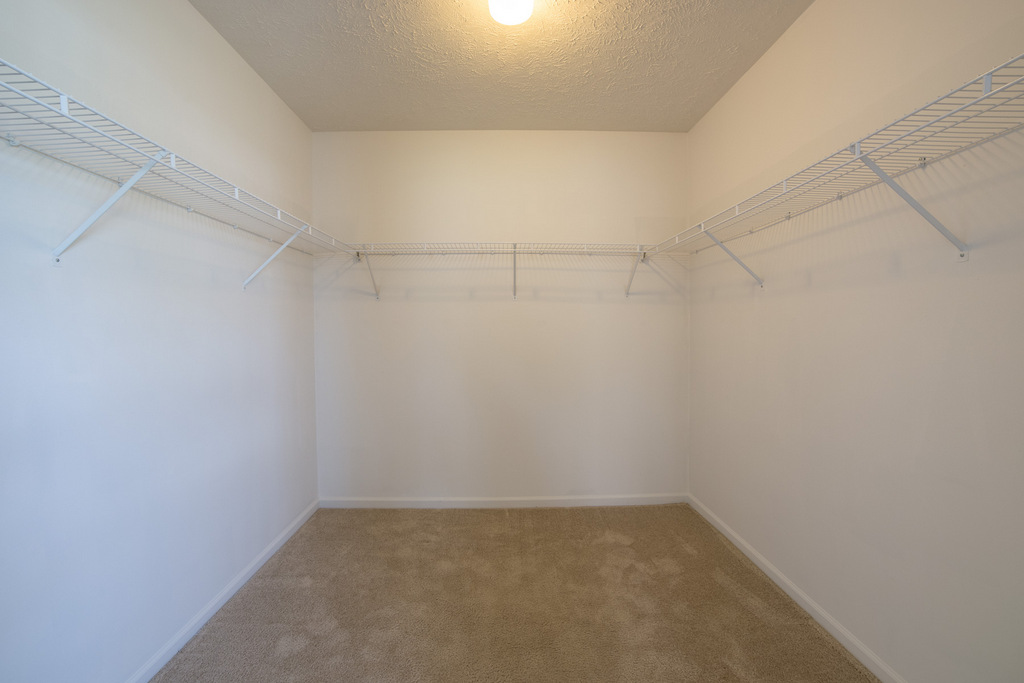 Spacious Walk-In Closet