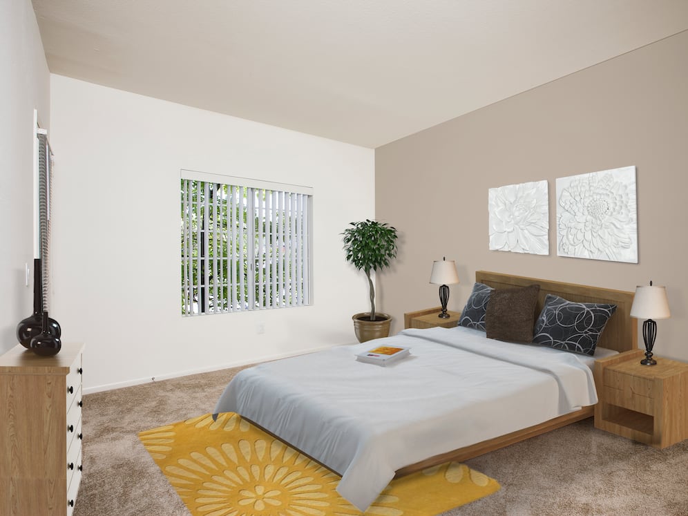 Classic Package I bedroom with carpet (select homes)
